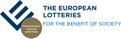 Das Logo "Responsible Gaming Certified" von The European Lotteries