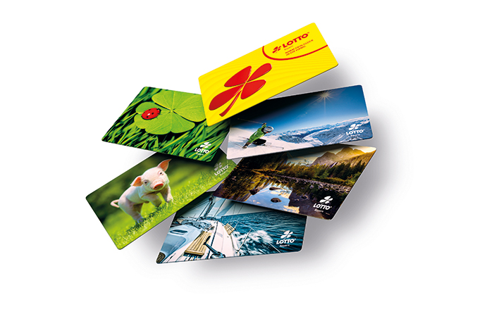 LOTTO Bayern Kundenkarten Collage