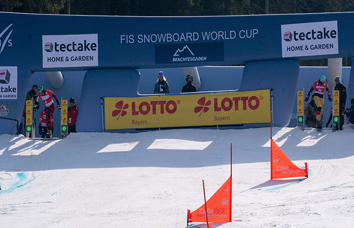 Kurz vor dem Start des Snowboard-Weltcupfinales in Berchtesgaden steigt die Spannung.