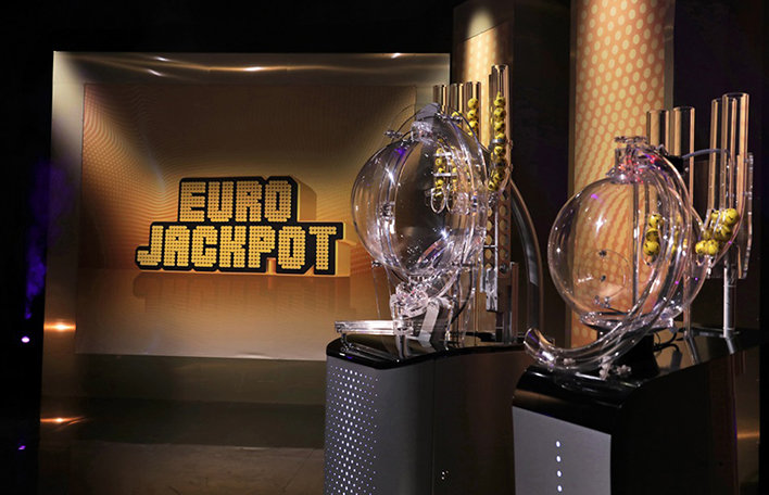 Eurojackpot-Ziehungsgeräte.