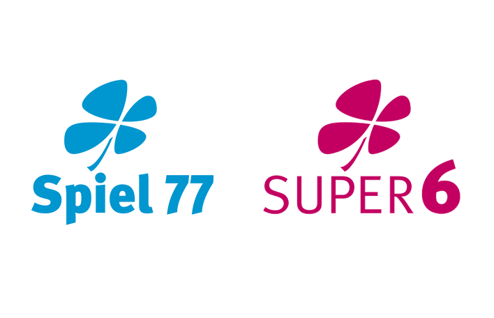 Die Logos von Spiel 77 und SUPER6 / Bilder: Staatliche Lotterie- und Spielbankverwaltung