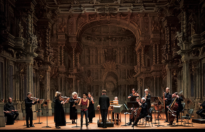 Samuel Mariño und das Händelfestspielorchester. Foto: © Gluck Festspiele