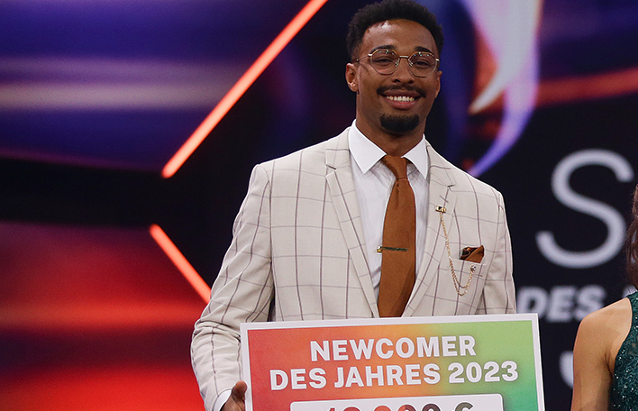 Newcomer des Jahres 2023 Leo Neugebauer © Pressefoto Baumann