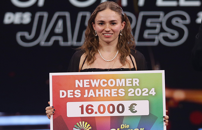 Newcomer des Jahres 2024 Klara Bleyer © SLSV/H. Britsch