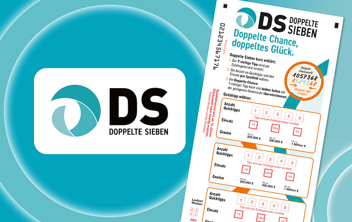 Die Doppelte Sieben: neue Lotterie mit doppelter Chance von beiden Seiten