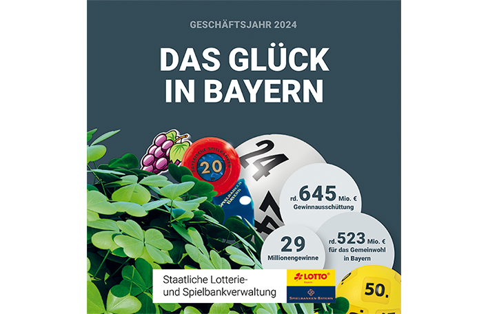Unternehmensbroschüre der Staatlichen Lotterie- und Spielbankverwaltung 2024. Foto: SLSV