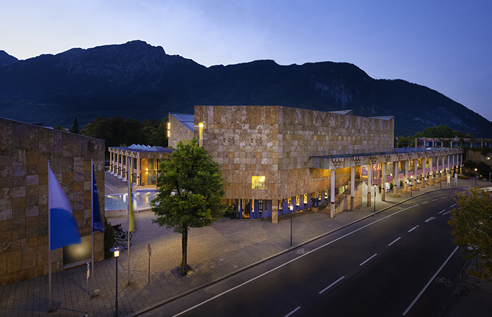 Außenansicht der Spielbank Bad Reichenhall. Foto: SLSV/Andreas Huber/Adrenaline Retouching