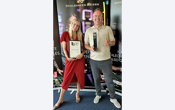 German Brand Award: Spielbanken Bayern zum 3. Mal in Folge ausgezeichnet