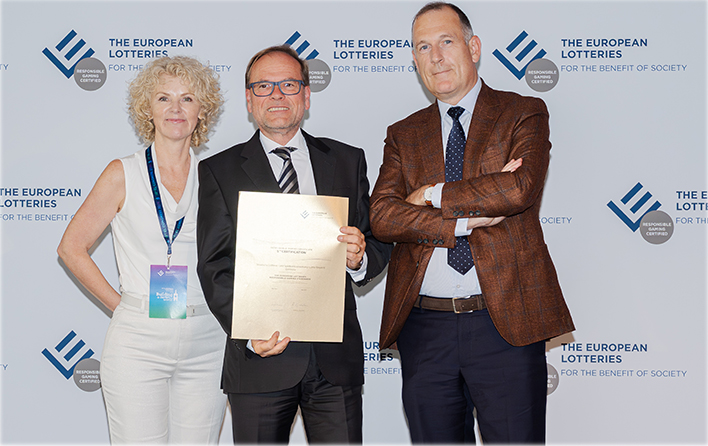 Gold-Status für Staatliche Lotterie- und Spielbankverwaltung