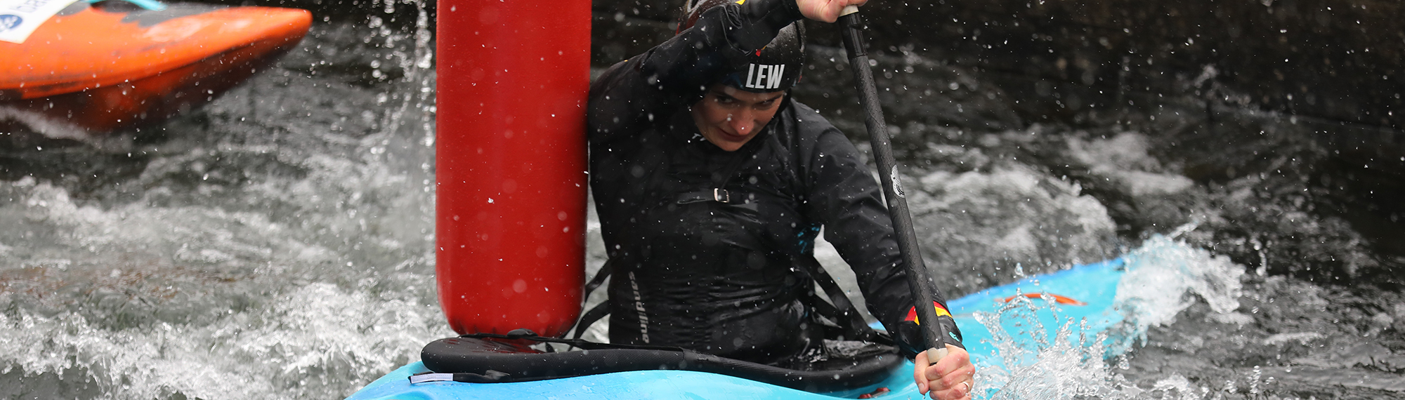 Kanutraining in Augsburg. Foto: SLSV