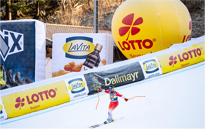 LOTTO Bayern und Spielbanken Bayern offizieller Eventpartner zweier Wintersport-Highlights 