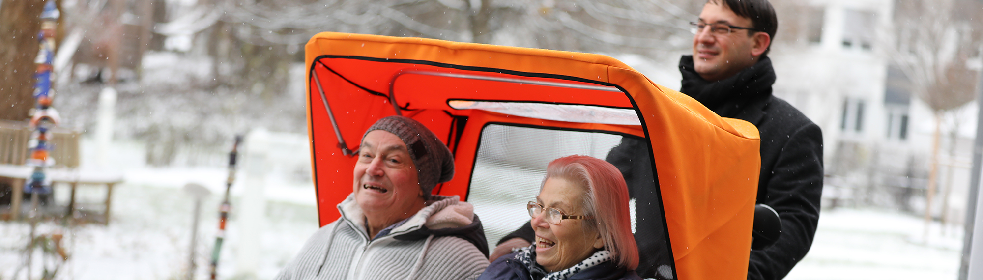 Rikscha der Tagespflege Senden. Foto: SLSV