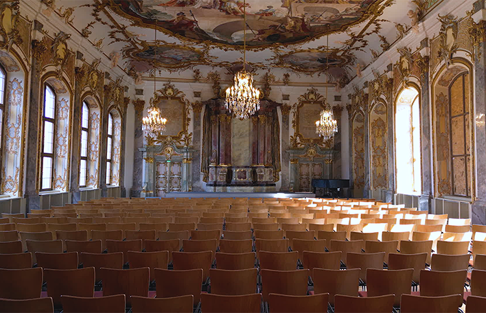 Kleiner Goldener Saal Augsburg. Foto: SLSV