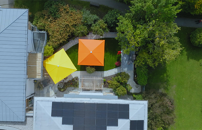 Erlebnisgarten Seniorenwohnpark Dießen. Foto: SLSV