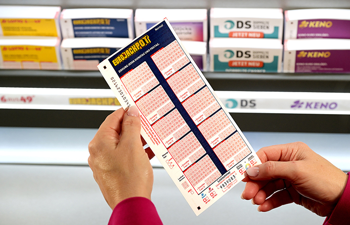 Spielschein Eurojackpot Normal Ansicht Terminal: Foto: SLSV