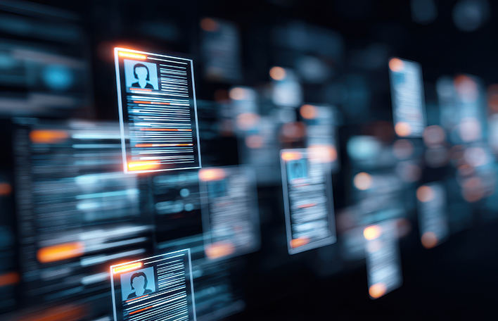 Karriereseite Illustration digitale Bewerbungsdokumente. Foto: AdobeStock_1931468206/Pixelzone