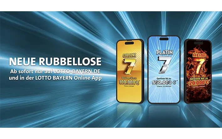 Neu: Online-Rubbellose der Staatlichen Lotterie- und Spielbankverwaltung